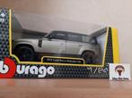 Land Rover Defender 110 4-Door Groen Metallic Bburago 1:24, Auto, Nieuw, Ophalen of Verzenden, Bburago