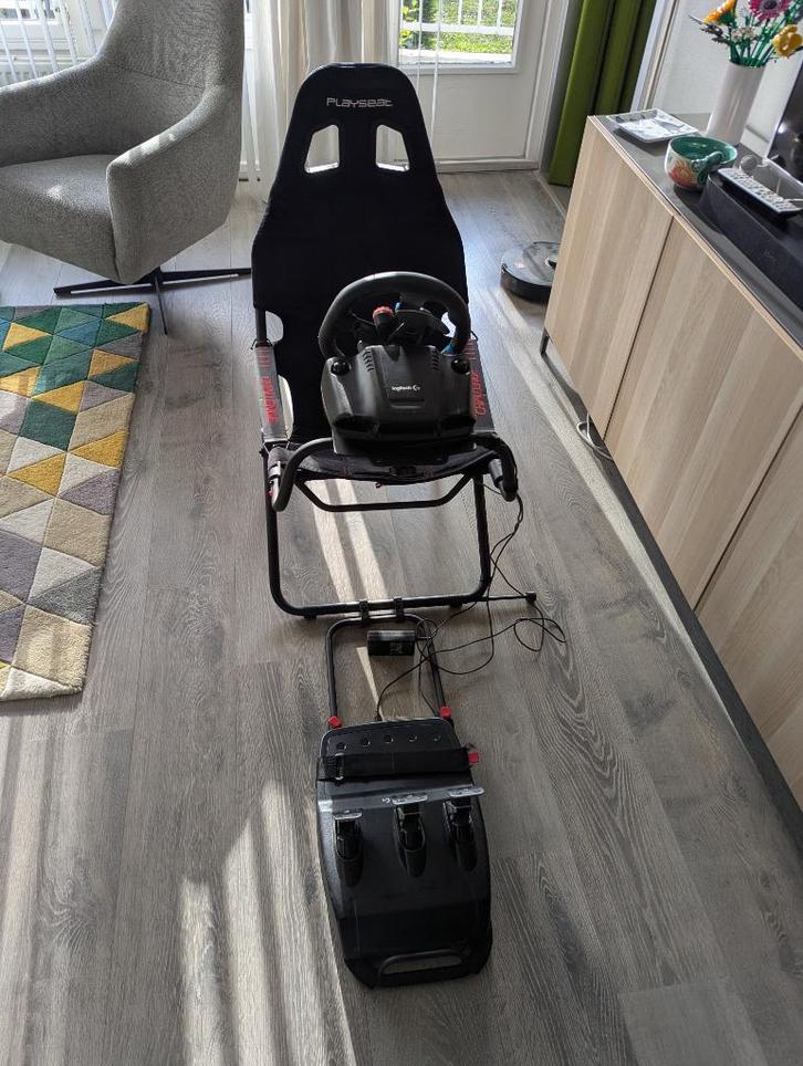 Playseat Challenge + Logitech G29 (Playstation versie), Spelcomputers en Games, Spelcomputers | Overige Accessoires, Gebruikt