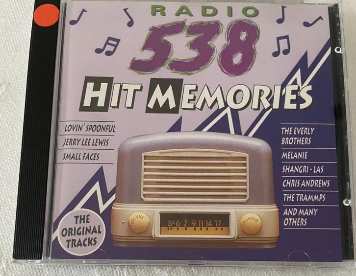 CD Radio 538 Hit Memories, Cd's en Dvd's, Cd's | Verzamelalbums, Zo goed als nieuw, Pop, Boxset, Ophalen of Verzenden