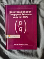 Basisvaardigheden toegepast rekenen voor het heo. 4E druk., Gert-Jan Reus, Zo goed als nieuw, Beta, HBO