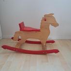 Houten hobbelpaard, Kinderen en Baby's, Speelgoed | Houten speelgoed, Ophalen, Gebruikt, Rij- of Hobbelspeelgoed