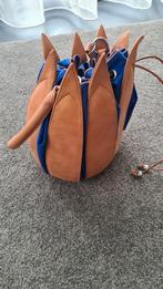 Tulip Bylin Lederen Tas - Nieuw!, Ophalen of Verzenden, Nieuw, Bruin, Handtas
