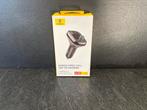 Baseus T-Shaped S-13 Handsfree Carkit Bluetooth FM Transmitt, Auto diversen, Carkits, Ophalen of Verzenden, Nieuw