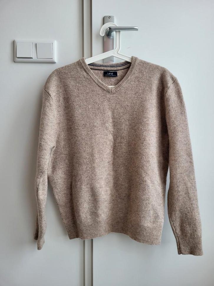 Prachtige Wollen Trui, Kleding | Dames, Truien en Vesten, Zo goed als nieuw, Maat 42/44 (L), Beige, Ophalen of Verzenden