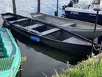 Punter Stalen Punter Vispunter Visboot, Watersport en Boten, Vis- en Consoleboten, Geen motor, Gebruikt, Staal, Ophalen of Verzenden