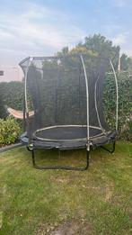 Salta trampoline, Ophalen, Gebruikt