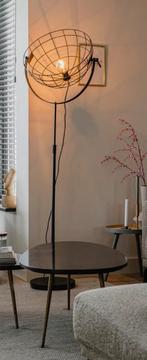 QAZQA Hanze FL 50 Vloerlamp - Nieuw in doos!, Huis en Inrichting, Lampen | Vloerlampen, Ophalen of Verzenden, Nieuw, Metaal, 150 tot 200 cm