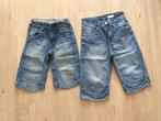 Mooie set van 2 jeans shorts maat 134 - 140 z.g.a.n.!!, Ophalen of Verzenden, Zo goed als nieuw, Jongen, Broek
