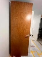 Mahonie Hardhouten stompe deur, Doe-het-zelf en Verbouw, Deuren en Horren, Ophalen of Verzenden, Binnendeur, 215 cm of meer