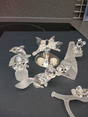Swarovski Kristal Figuren Set (7 stuks) beschikbaar voor biedingen