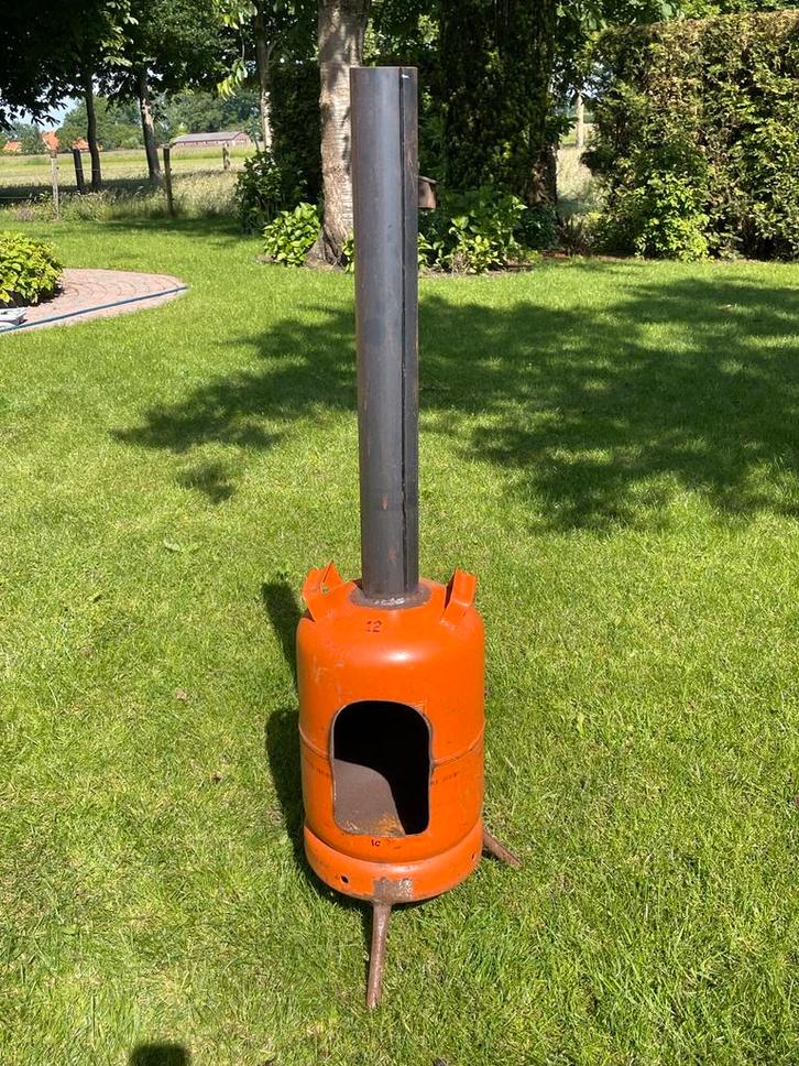 Vuurton terrasverwarmer tuinhaard houtkachel tuinkachel hout, Tuin en Terras, Tuinhaarden, Nieuw, Ophalen