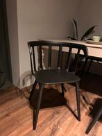Ikea eetkamerstoelen 4 stuks, Ophalen, Zo goed als nieuw, Zwart