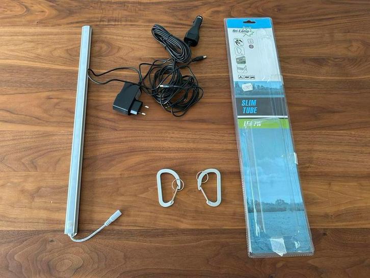 Lamp slim tube Bo camp LED 7 W wit licht, Caravans en Kamperen, Kampeeraccessoires, Zo goed als nieuw, Ophalen