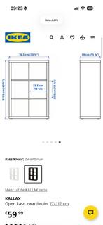 Kallax kast Ikea, Huis en Inrichting, Kasten | Overige, Ophalen, Zo goed als nieuw