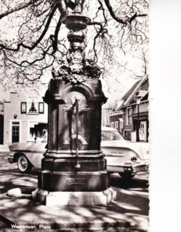 WASSENAAR,- Plein met pomp en oldtimer. 09-11 beschikbaar voor biedingen