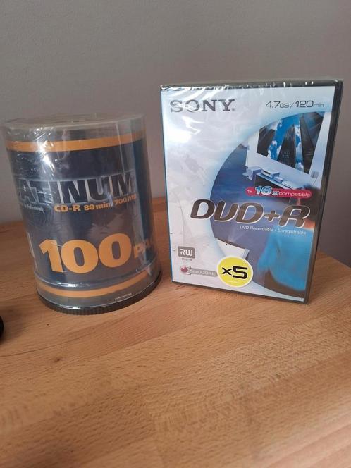 Beschrijfbare discs, Computers en Software, Beschrijfbare discs, Nieuw, Dvd, Ophalen