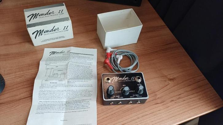 Hicks Mender 2 effects loop voor Fender amps, Muziek en Instrumenten, Effecten, Zo goed als nieuw, Reverb, Overige typen, Ophalen of Verzenden