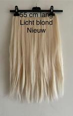 Haar clip extension clip in licht blond 55 cm lang nieuw, Sieraden, Tassen en Uiterlijk, Uiterlijk | Haarverzorging, Ophalen of Verzenden