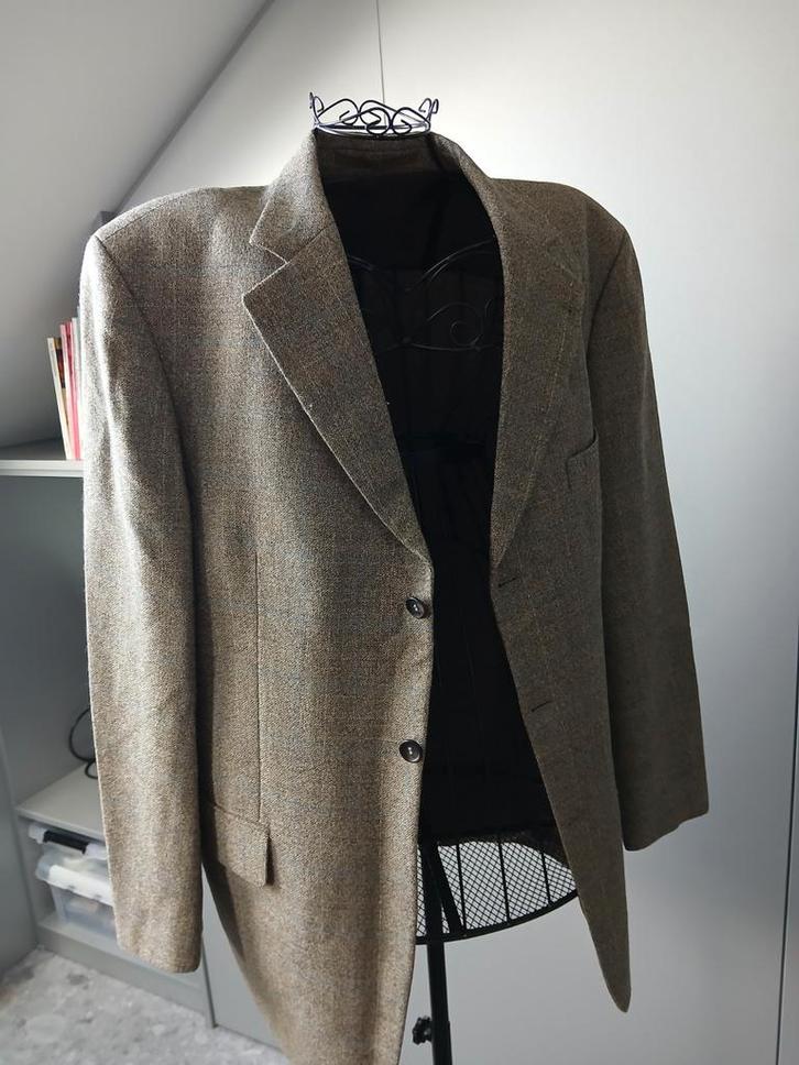 Westbury Herenkolbert Bruin-Groen Maat 52, Kleding | Heren, Kostuums en Colberts, Zo goed als nieuw, Maat 52/54 (L), Bruin, Ophalen of Verzenden