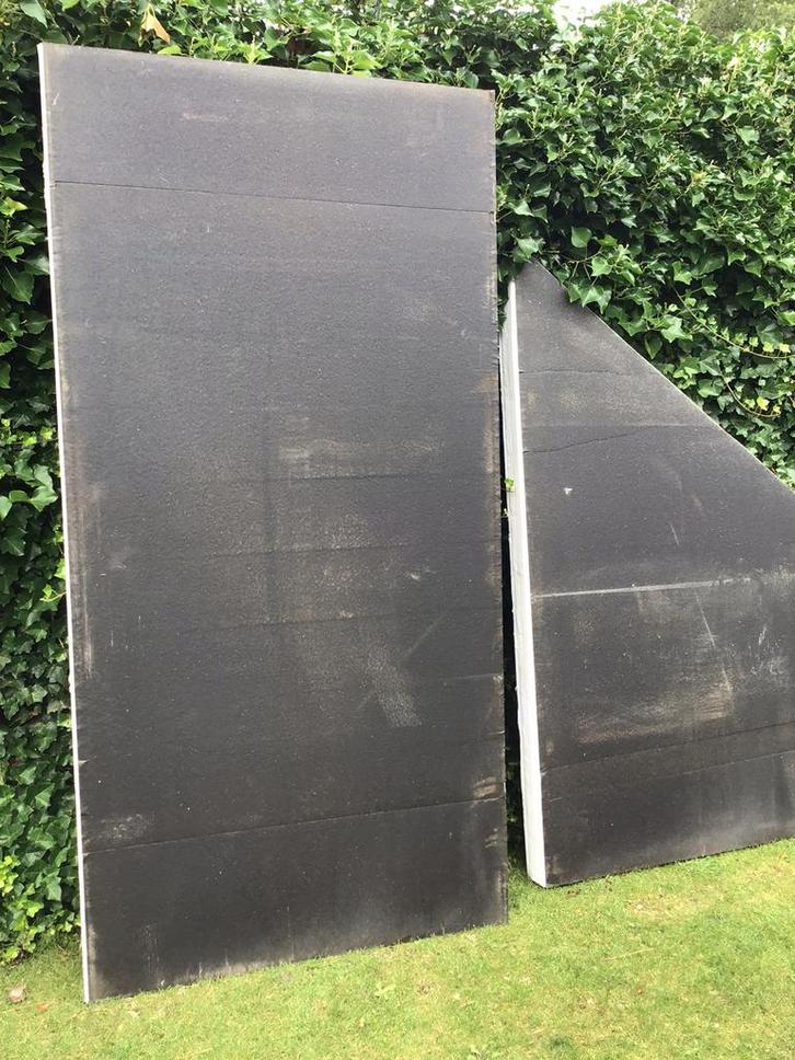 Pir platen met bitumenvlies, Doe-het-zelf en Verbouw, Isolatie en Afdichting, Zo goed als nieuw, Dakisolatie, Hardschuim (Pir)