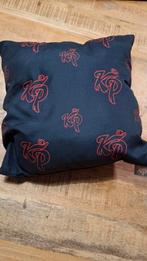 Knolpower Kussen - Zwart met Rode KP Logo's, Ophalen of Verzenden, Zo goed als nieuw, Zwart, Vierkant