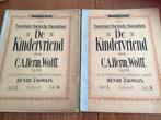 Pianostudieboeken “De Kindervriend” door C.A. Herm, Wolff, Gebruikt, Klassiek, Les of Cursus, Ophalen of Verzenden