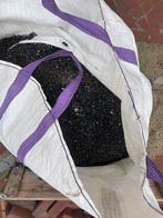 Halve kuub zwart/grijs split, Tuin en Terras, Grind, Keien en Split, Ophalen, Overige materialen, Gebruikt, Zwart