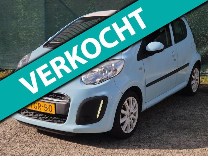 Citroen C1 1.0 Collection 5-DRS met airco en 126dkm! *NL AUT, Auto's, Citroën, Bedrijf, Te koop, C1, ABS, Airbags, Airconditioning