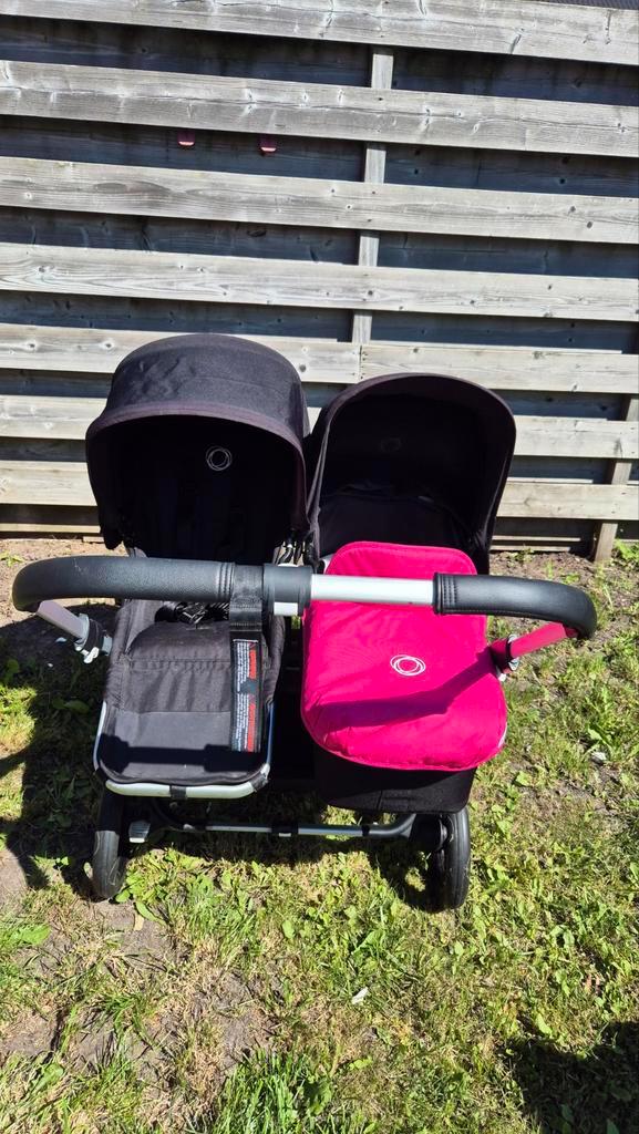 Bugaboo Donkey Duo 3 - Duowagen, Kinderen en Baby's, Kinderwagens en Combinaties, Gebruikt, Kinderwagen, Bugaboo, Duowagen, Verstelbare duwstang