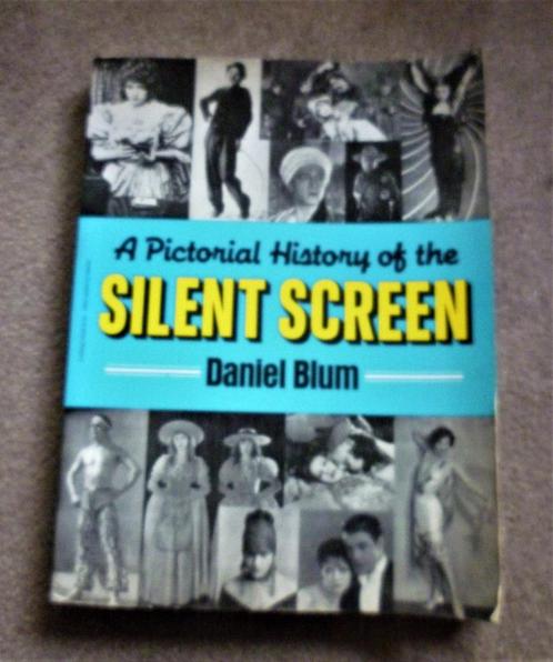 SILENT SCREEN - Fotoboek Filmsterren v.a. 1900 zwart/wit, Verzamelen, Film en Tv, Gebruikt, Film, Overige typen, Ophalen of Verzenden