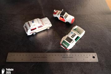 Speelgoedauto, jaren 70. Politieauto's beschikbaar voor biedingen