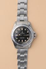 Rolex Submariner 5513 Meters First, Ophalen, Staal, Gebruikt, Polshorloge
