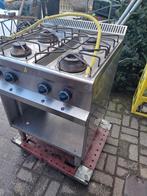 4 pits rvs gas toestel, Ophalen, Fornuis, Frituur en Grillen