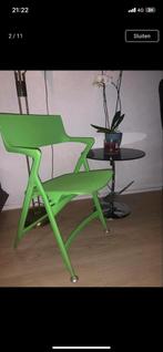 Kartell Dolly Stoel - Groen, Huis en Inrichting, Kunststof, Overige kleuren, Kartell, Ophalen of Verzenden