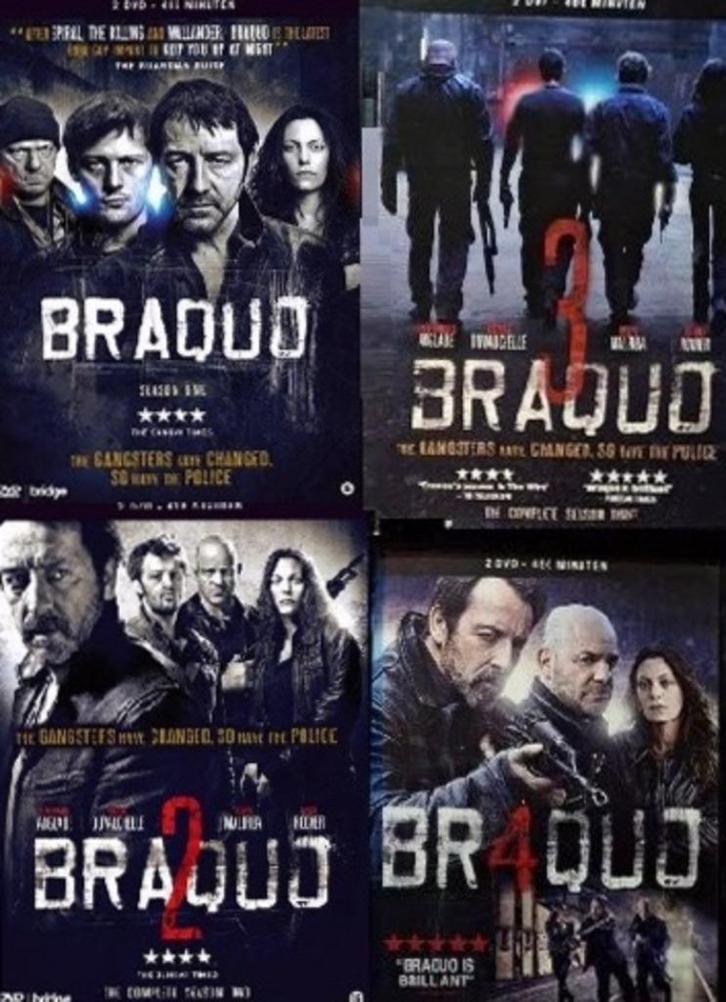 Braquo, Cd's en Dvd's, Dvd's | Tv en Series, Zo goed als nieuw, Thriller, Vanaf 16 jaar, Ophalen of Verzenden
