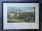1837 - Paard - Ascot Heath Races litho Turner - Reeve, Antiek en Kunst, Kunst | Etsen en Gravures, Ophalen of Verzenden