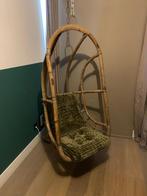 Rotan hangstoel bamboe, Ophalen, Zo goed als nieuw