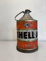Zeldzaam oud SHELL olie blik, Verzamelen, Gebruikt, ., ., .