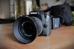 Nikon D80 met sigma lens 18-50mm 1:3.5-5.6 DC en lader, Spiegelreflex, 10 Megapixel, Gebruikt, Nikon