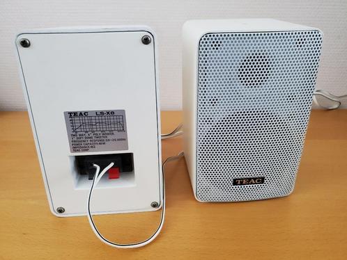 2x Teac LS-X8 Luidsprekers 2 Weg 40 Watt, Audio, Tv en Foto, Luidsprekers, Gebruikt, Front, Rear of Stereo speakers, Minder dan 60 watt