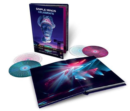 2Dvd+2Cd Box Simple Minds Celebrate Live2013 GESIGNEERD ZGAN, Cd's en Dvd's, Cd's | Pop, Zo goed als nieuw, 2000 tot heden, Boxset
