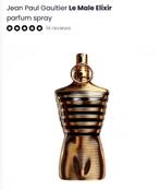 Jean Paul Gaultier Le Male Elixir parfum spray 75 ml, Overige materialen, Overige voorstellingen, Nieuw, Ophalen of Verzenden