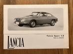 Lancia Japanse brochure met oa Fulvia Sport Zagato, Verzenden, Zo goed als nieuw, Overige merken