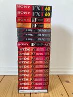 29 nieuwe cassettebandjes onbespeeld in cellofaan plastic, Ophalen of Verzenden, Met bewaardoos, rek of koffer, Nieuw in verpakking