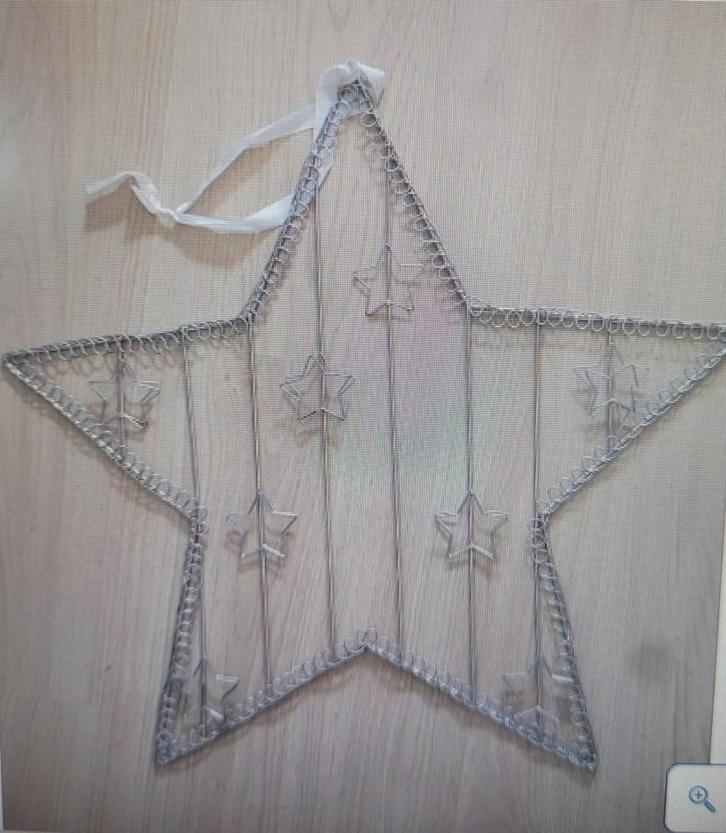 Kerstster Hanger - Kaartenhouder 56cm, Diversen, Kerst, Ophalen of Verzenden