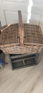 Rieten mand, Hobby en Vrije tijd, Picknickmanden, Ophalen of Verzenden, Zo goed als nieuw