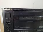 vintage technics dubbele cassettedeck rs x844, Ophalen of Verzenden, Overige merken, Auto-reverse
