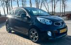 Kia Picanto 1.0 Cvvt bwjaar 2012 Zwart, Voorwielaandrijving, Stof, Zwart, 400 kg