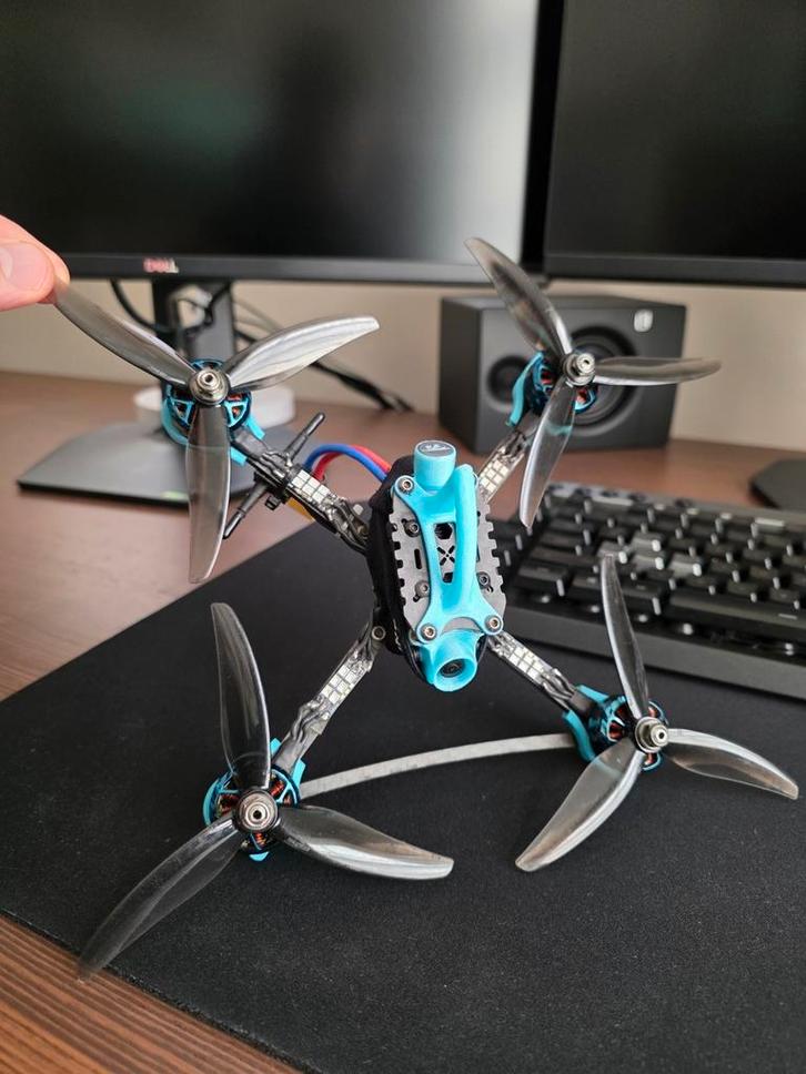 Walksnail 5" race drone ELRS, Hobby en Vrije tijd, Modelbouw | Radiografisch | Helikopters en Quadcopters, Gebruikt, Ophalen of Verzenden