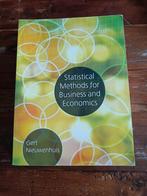 Statistical Methods for Business and Economics - Nieuwenhuis, Boeken, Ophalen of Verzenden, Zo goed als nieuw